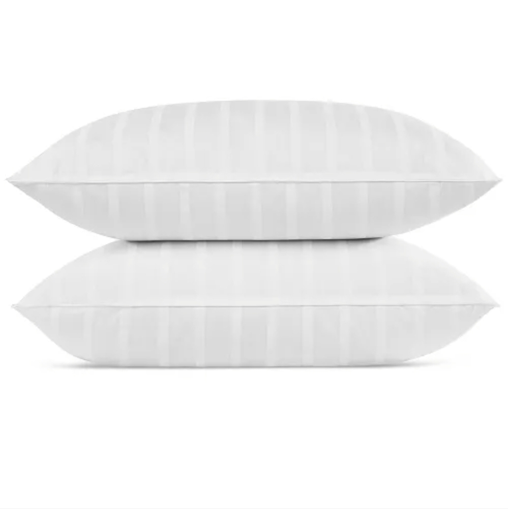 NWT NauticaCotton Striped 2-Pack Pillows, Standard/Queen